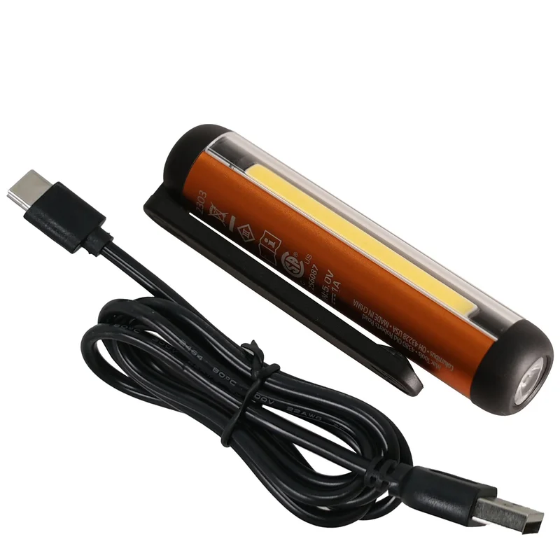 150 lm Rechargeable Mini Pen Light - Orange