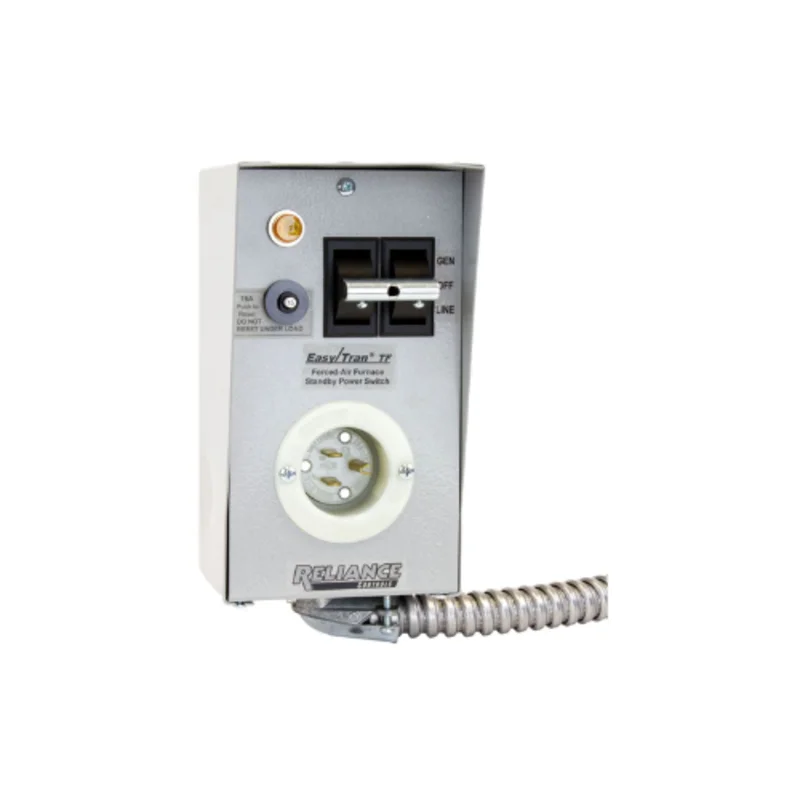 15A Single Circuit Furnace Manual Transfer Switch TF152W