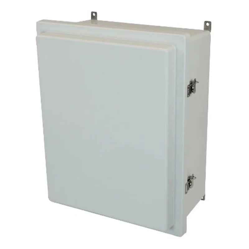 16 Inch Width Twist Solid Wall Mount Padlocking Non Metallic Enclosure AM2068RT
