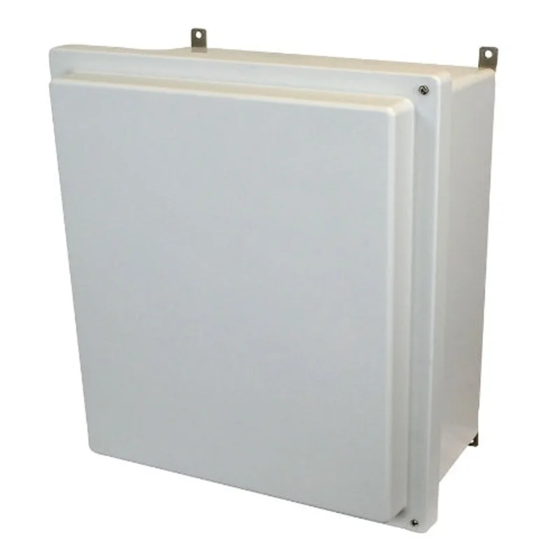 16 Inch Width Wall Mount AM-R Series JIC Size Fiberglass Enclosure AM1868RH