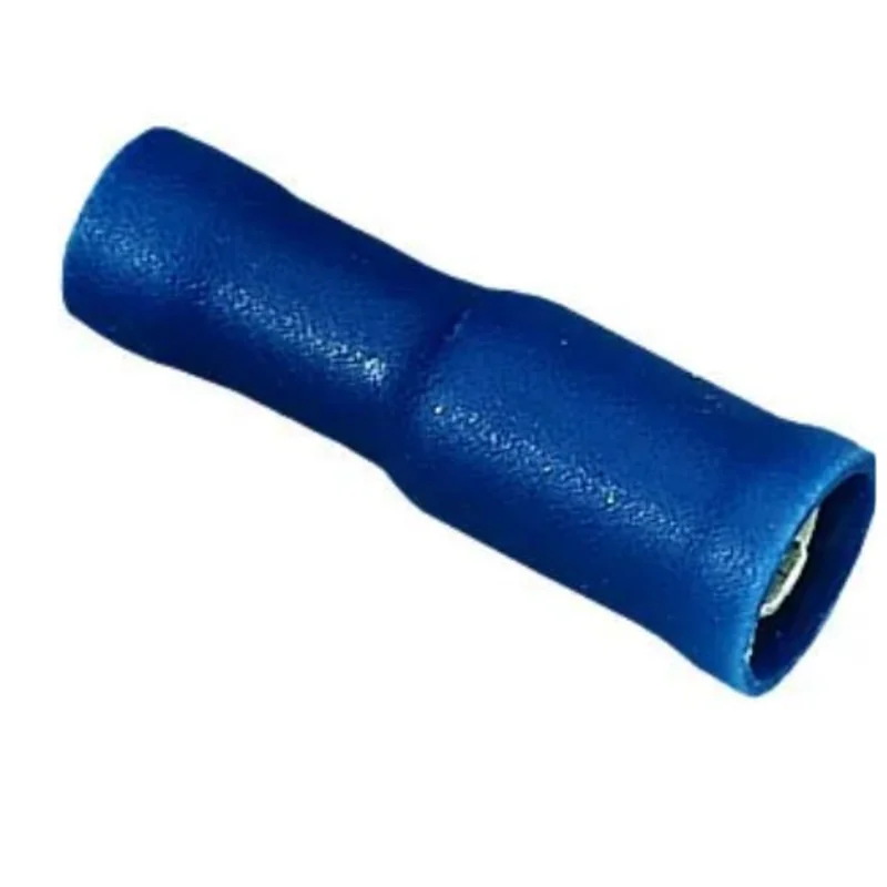 16 to 14 AWG Fully Insulated Vinyl Female Receptacle Disconnect Blue 83-8111(Pack of 25)