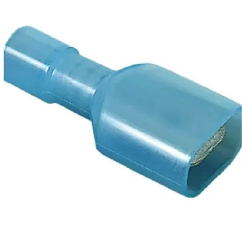 16 to 14 AWG Fully Insulated Vinyl Male Disconnect Terminal Blue 83-9921 (Pack of 25)