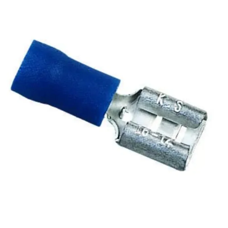 16 to 14 AWG Insulated Vinyl Female Disconnect Terminal 84-9581 (Pack of 500)