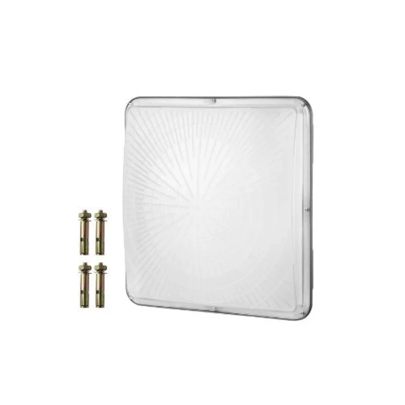 16500LM High Output Outdoor Square IP65 Rated LED Canopy Ceiling Lighting Fixture For Warehouse & Garage Lighting