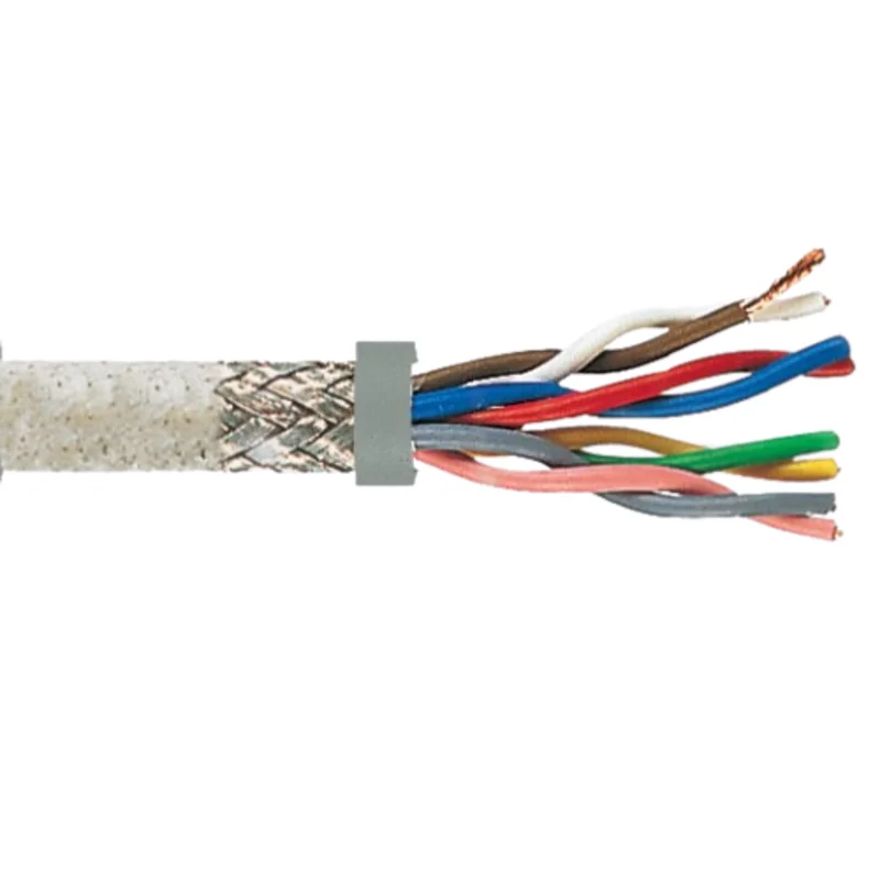18 AWG 2P Helukabel 49867 Super-PAAR-Tronic 340-C PUR Drag Chain Cable 300V