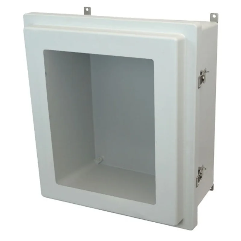 18 Inch Height Lockable Twist Latch Hinged Cover AM1868RTW