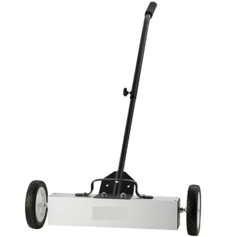 18 Inch Rolling Magnetic Sweeper with Wheels of Workshop Garage Yard