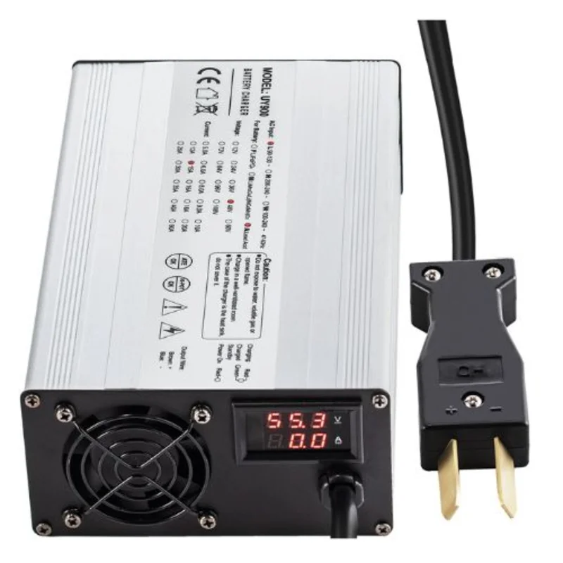 18Amp 36V Aluminum Alloy Splayed Plug LED Indicator Golf Cart Battery Charger