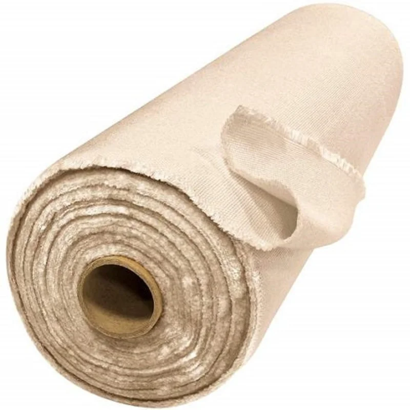 18Oz Uncoated Silica Welding Fabric Roll 60" x 50 Yards 1652F Resistant Tan