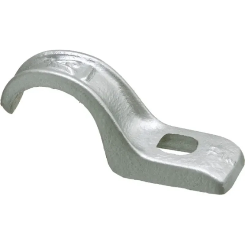 2-1/2 Inch 1-Hole Conduit Strap Old Work Adjustable Electrical Box Malleable Iron 3106