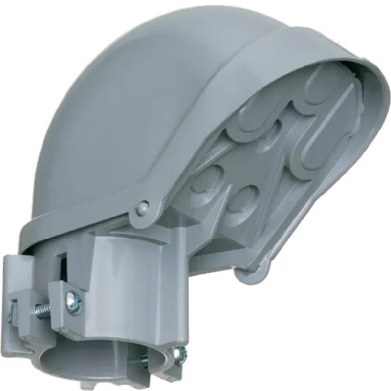 2 1/2 Inch Electrical Service Entrance Cap UV-Rated Plastic PVC129