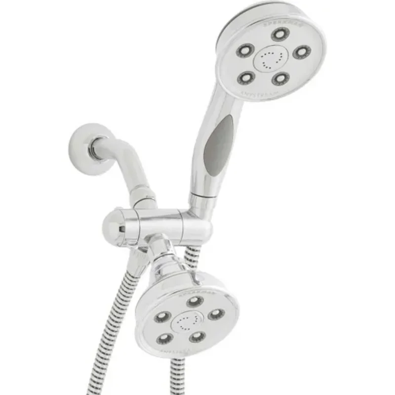 2.5 GPM Shower Head With Hand Shower Combination Shower System VS-233014