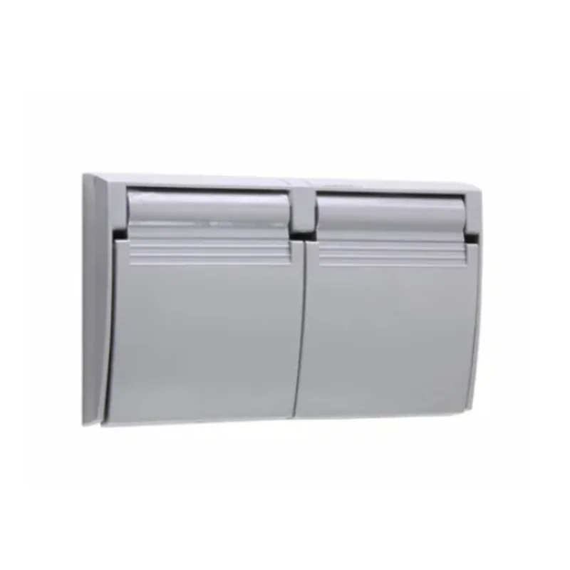 2.8 Inch Height Thermoplastic Gray with Black Gasket 3780-SC