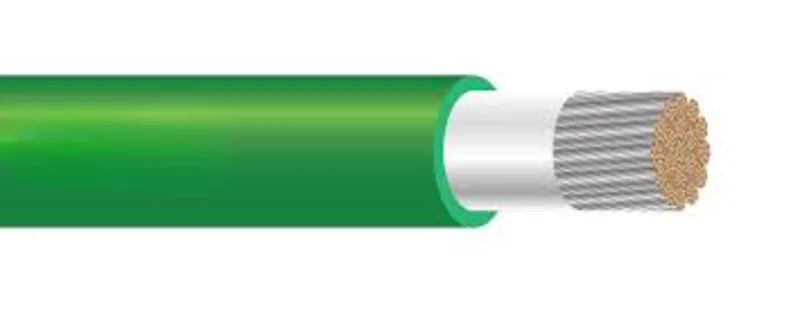 2 AWG Telcoflex-G L6 Telecom Grounding Cable Green