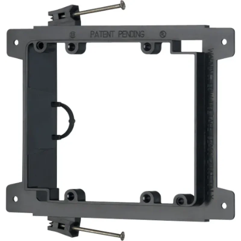 2 Gang Low Voltage Mounting Bracket For Use With Cable Management System LVN2