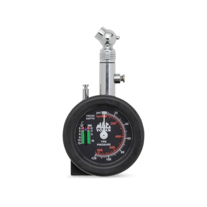 2-In-1 Dial Tire Gauge
