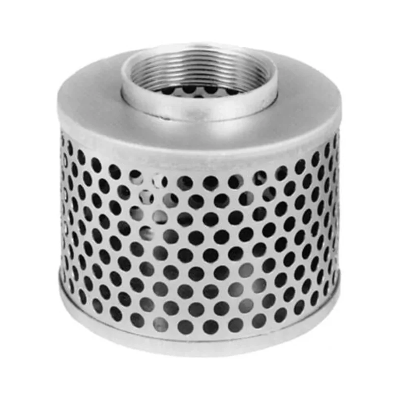 2 Inch Round Hole Steel Strainer for Suction Hoses