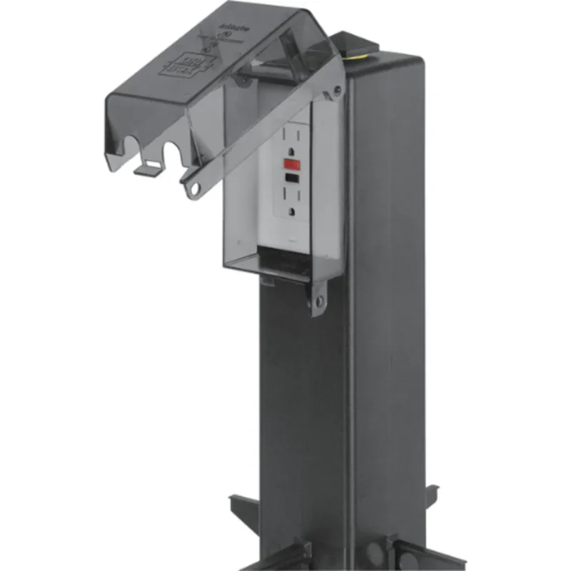 2 Outlets Gard-N-Post Low Profile Garden Post Supports Long Plastic GP19BR