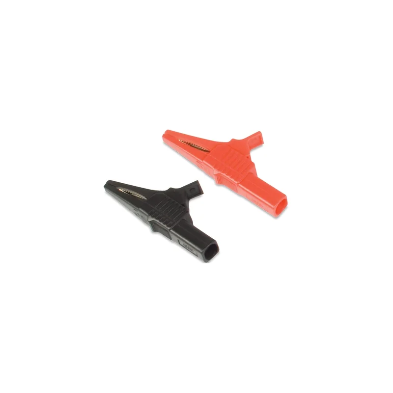 2-PC. Insulated Crocodile Clip Set