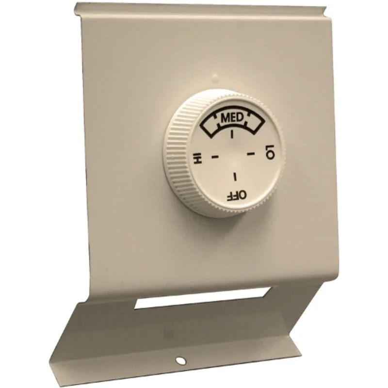 2-Pole 22 Amps at 120-277 Volts Baseboard Thermostat Navajo White TA2AW