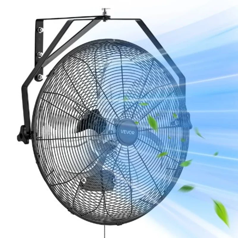 20 High-Velocity Wall Fan with Aluminum Blades