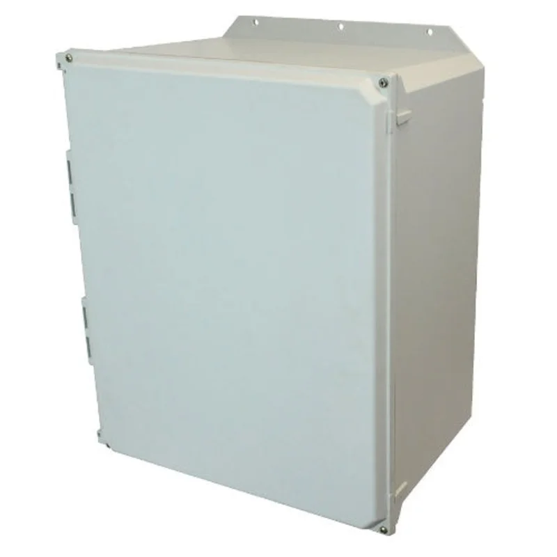 20 Inch Height Solid Wall Mount ULTRALINE AMU Series JIC Size Fiberglass Enclosure AMU2060F