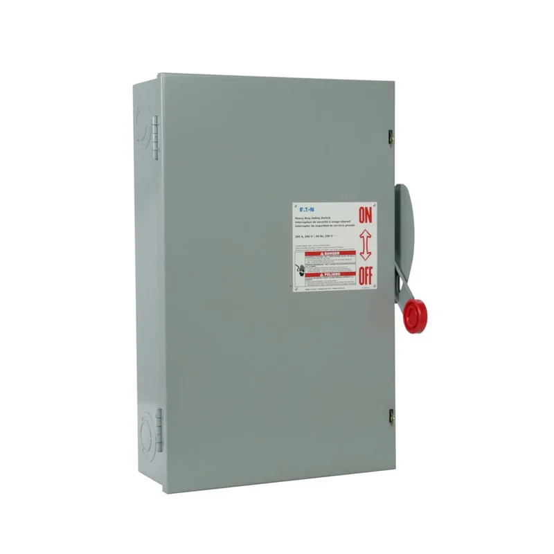 200A 240V 200KAIC 4 Wire General Duty Fusible Safety Switch DG324NGK