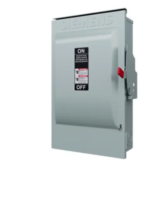 200A 240V 3 Pole General Duty Fusible Safety Switch GF324NRA