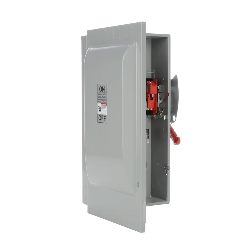 200A 240VAC 250VDC 3 Pole Single Throw Heavy Duty Safety Switch HF324N