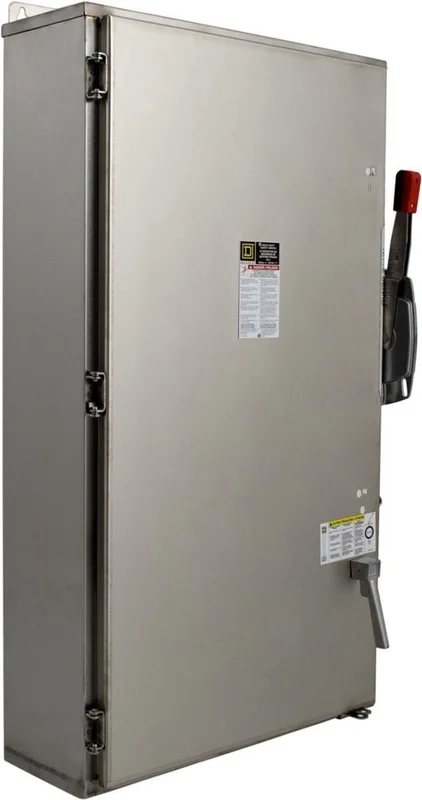 200A 600V 200KA Surface Heavy Duty Safety Switch H364DS