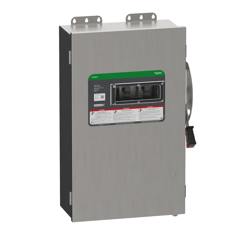 200A 600VAC 3 Pole Fusible Heavy Duty Safety Switch VH364SSGL