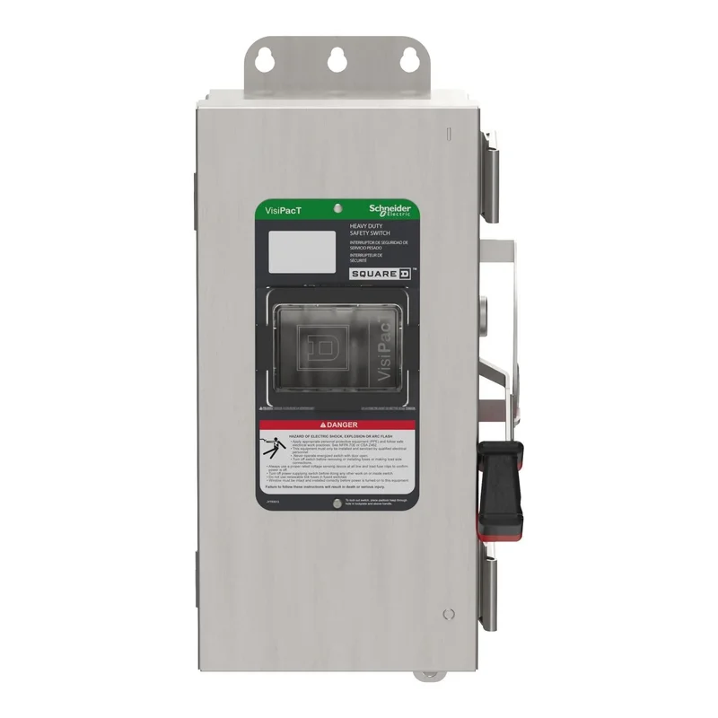 200A 600VAC 3 Pole Non Fusible Heavy Duty Safety Switch VHU364SSGL