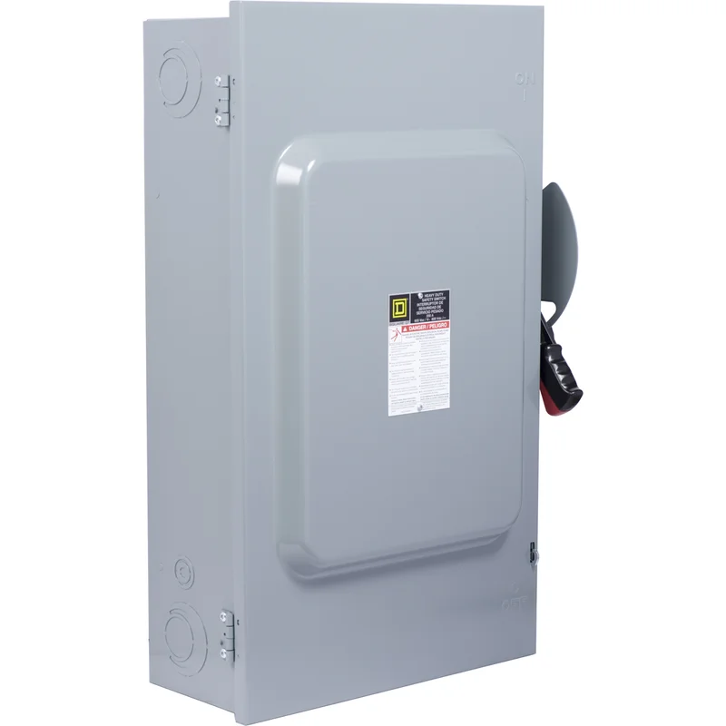 200A 600VAC 600VDC 4 Wire Heavy Duty Safety Switch HU364N