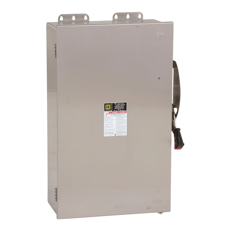 200A 600VAC Single Fusible Heavy Duty Safety Switch H364NDS