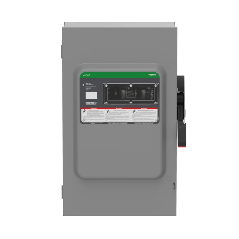 200A 600VDC Steel Heavy Duty Safety Switch VHU364N