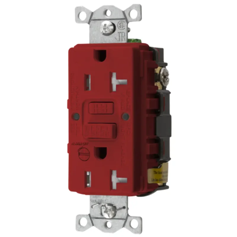 20A 125V 2 Pole 3 Wire Grounding Power Protection Products GFCI Receptacle GFTRST20RB