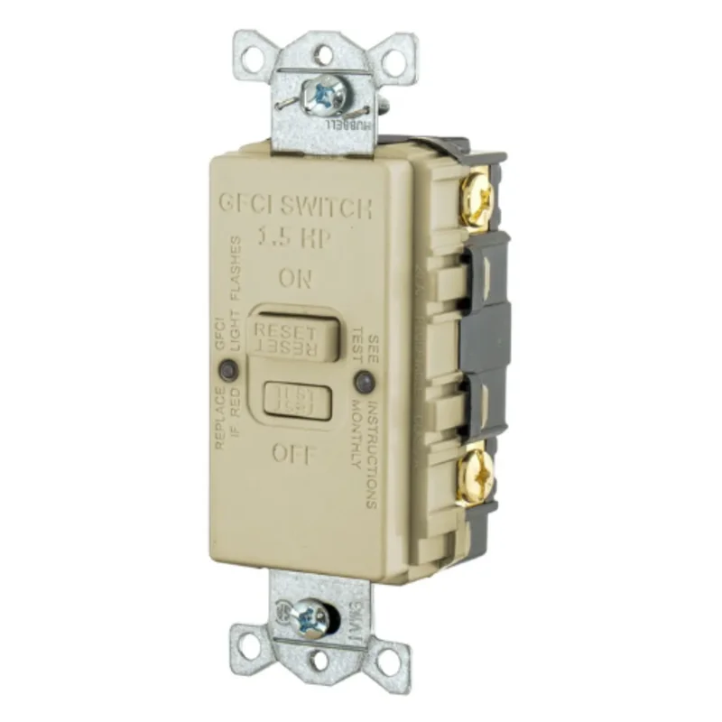 20A 125V High Performance Power Protection Products with Blank Face GFCI Receptacles GFBFHP20I