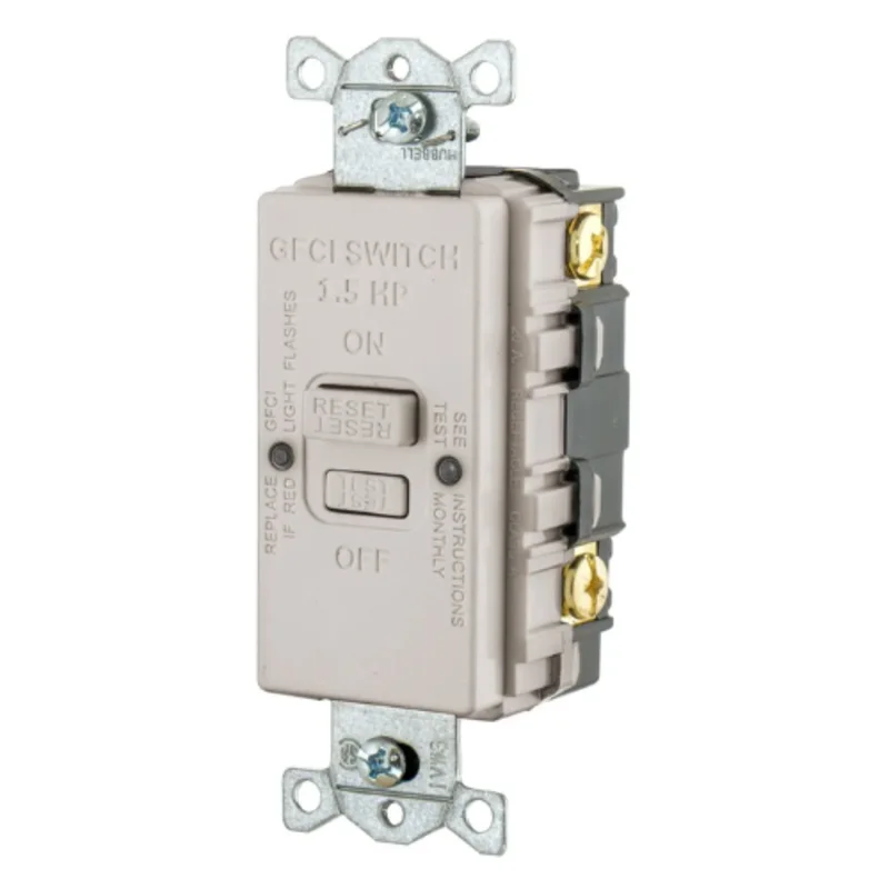 20A 125V High Performance Power Protection Products with Blank Face GFCI Receptacles GFBFHP20LA