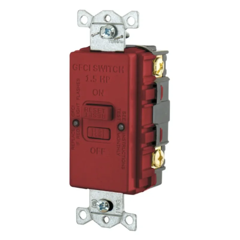 20A 125V High Performance Power Protection Products with Blank Face GFCI Receptacles GFBFHP20R