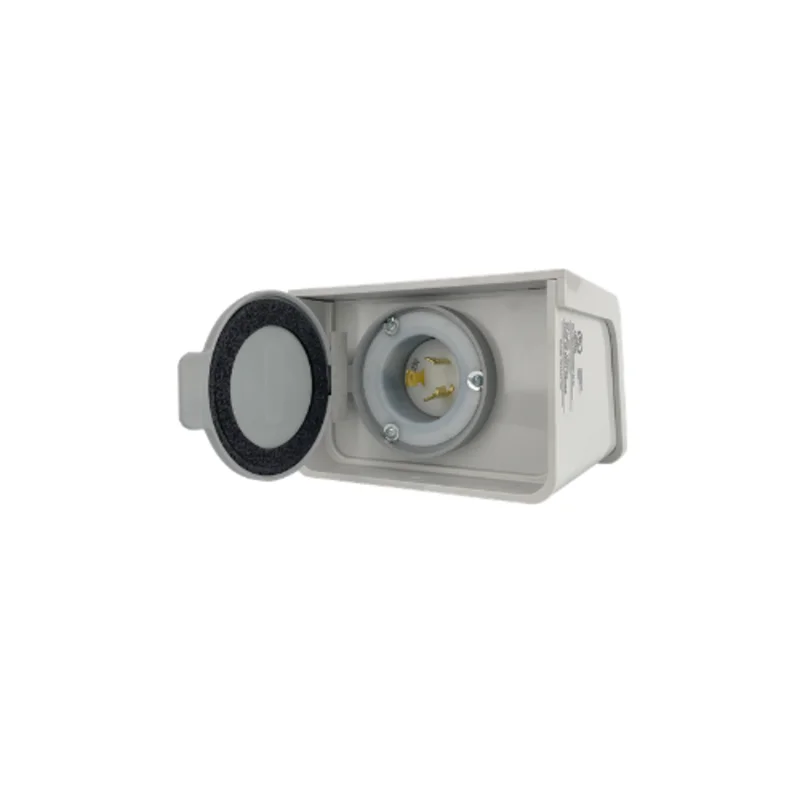 20A 125V Non Metallic Power Inlet Box PBN21