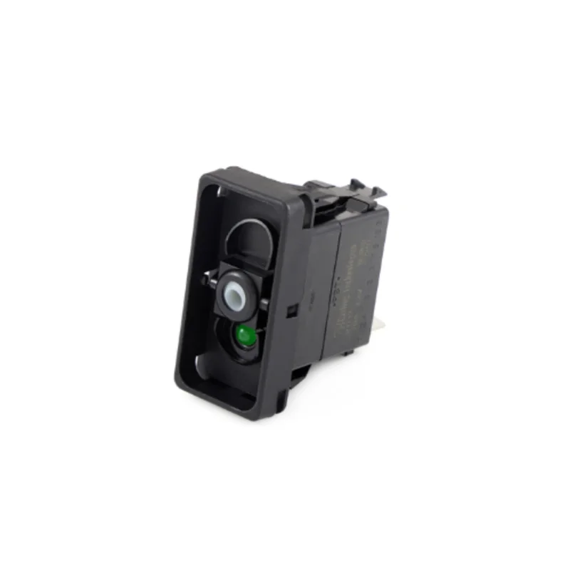 20A 12VDC DPDT Dual Green Led Illuminated Rocker Switch VLD2UHHB-00000-000