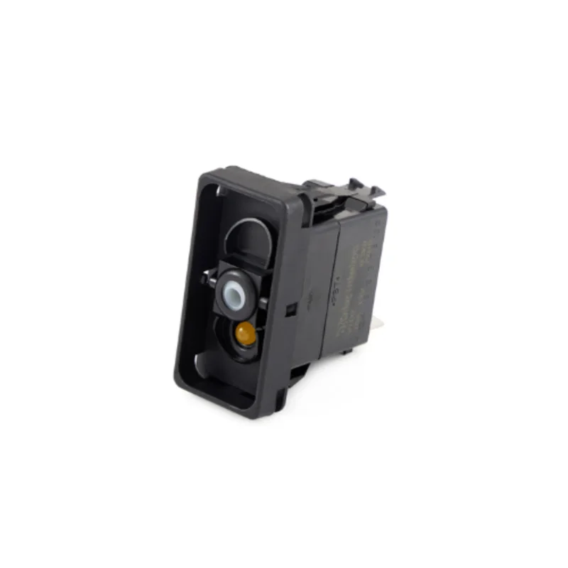 20A 12VDC DPDT On-Off-On Amber LED Illuminated Rocker Switch VJD2AN0B-00000-000