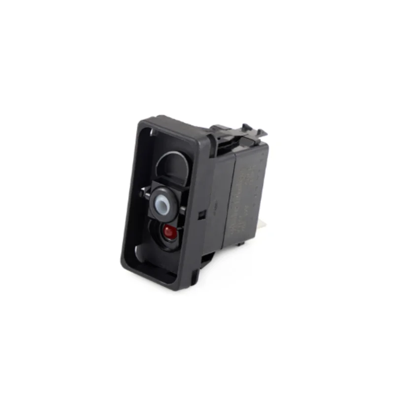 20A 12VDC DPDT Red LED Illuminated Rocker Switch VJD2AT0B-00000-000