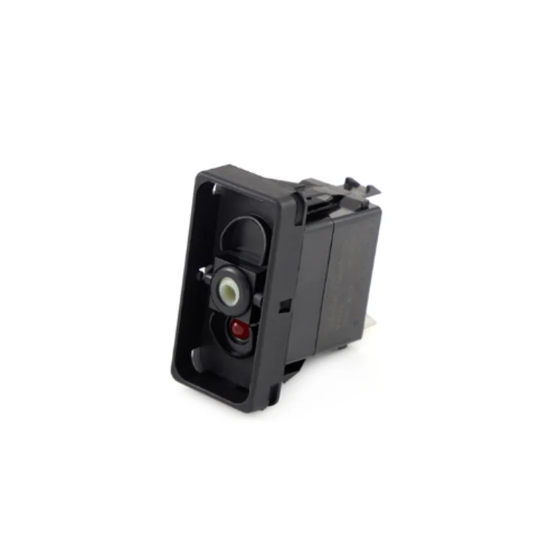 20A 12VDC SPST On-On Red LED Illuminated Rocker Switch V4D2AT0B-00000-000
