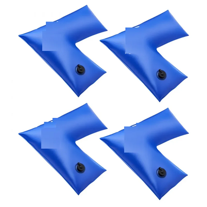 22.4 22.2 in Corner Winter Water Bags Pack Of 4 Corner Pool Water Tubes with Leak-Proof Screw Cap