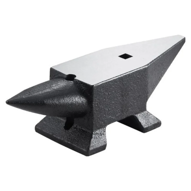 22 Lbs Iron Anvil Single Horn Anvil with Large Countertop and Stable Base for Shaping Bending 22BLACK