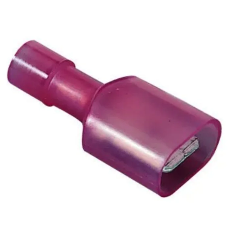 22 to 18 AWG Fully Insulated Female Disconnect Terminal Red 83-9771 (Pack of 25)