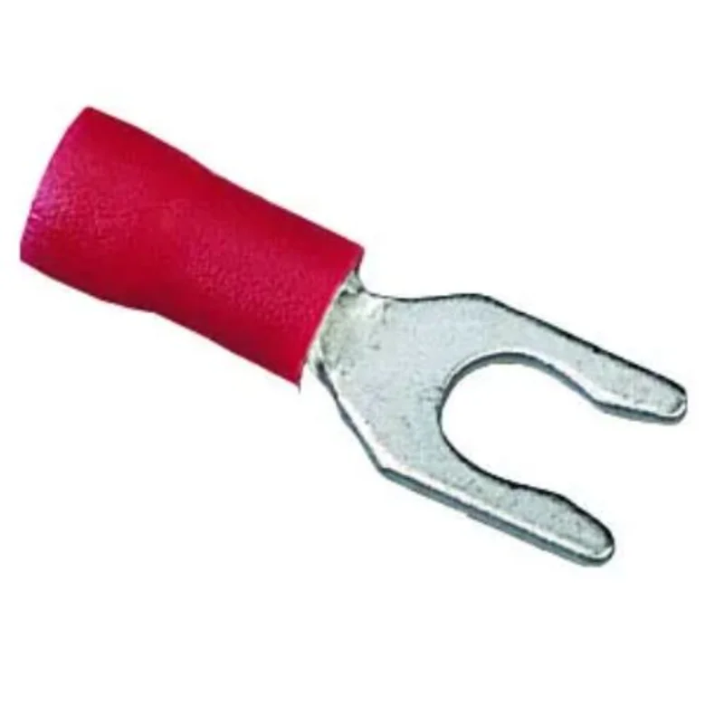 22 to 18 AWG Insulated Snap Vinyl Spade Terminal Tin Plated Brass 83-7011