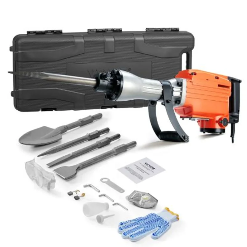 2200W Heavy Duty Electric Jack Hammer (4 Pieces)