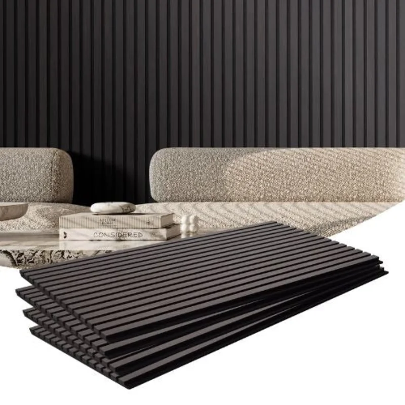 23.6 x 47.2 In Wood Slat Acoustic Panels for Noise Reduction LYB8210C1206